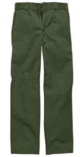 Dickies 874 Original Fit Pants Olive Green Mens Streetwear Skate Apparel