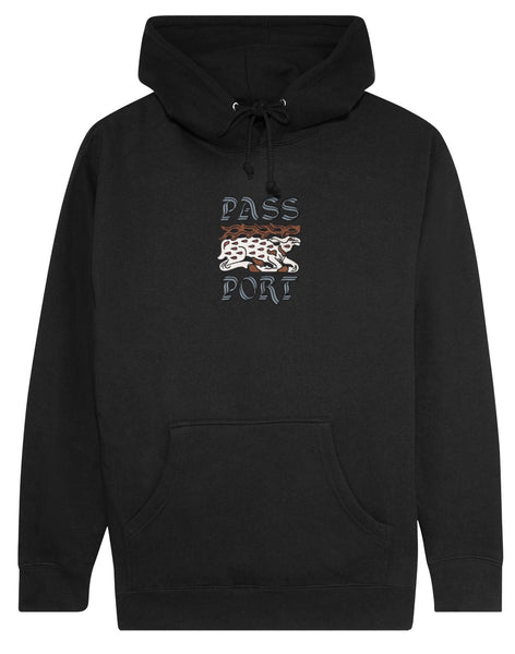 Passport Antler Hoodie / Black