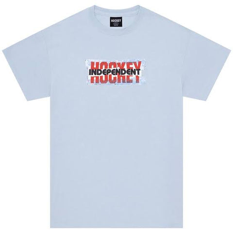 Hockey x Independent Decal Tee / Light Blue