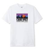 Cash Only Skyline Tee / White