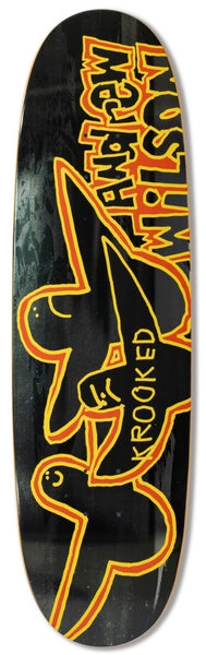 Krooked Andrew Wilson (Egg Shape) Deck 9.1"