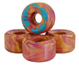 Wayward Yellow / Purple Swirl Wheels 54mm 83B