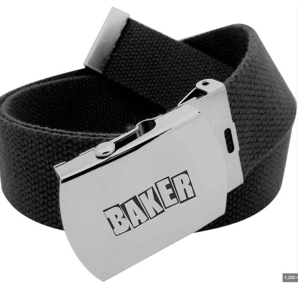 Baker Brand Logo Belt / Black