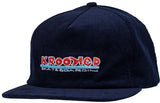 Krooked ADJ Skateboardin Snapback Hat / Navy