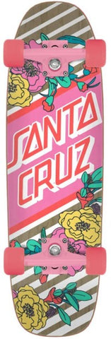 Santa Cruz Floral Stripe Complete 8.4"