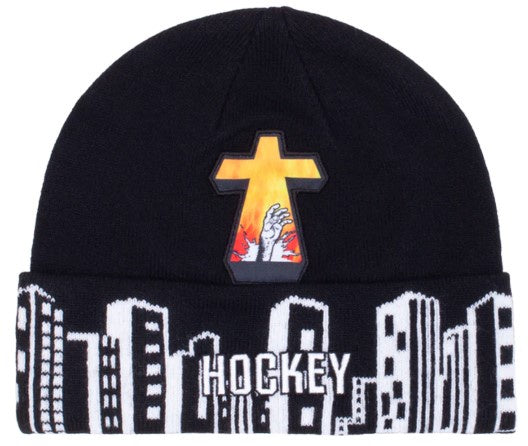 Hockey Drowning Beanie / Black