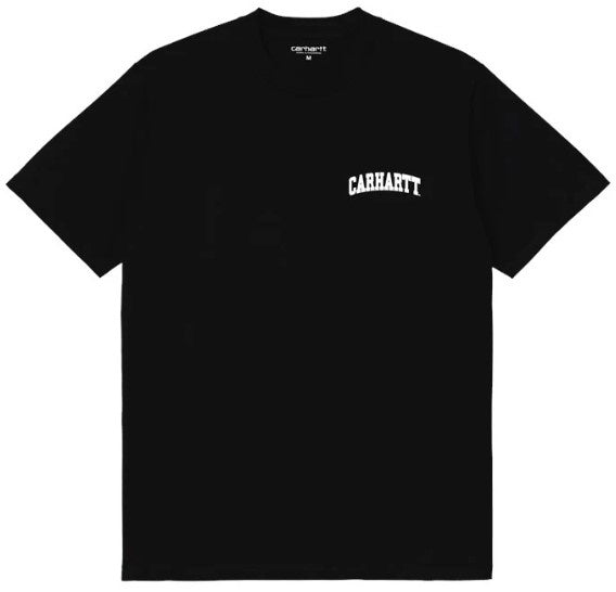 Carhartt University Scripted Tee / Black / White