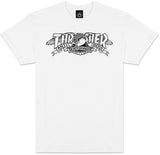 Thrasher x Antihero Mag Banner Tee / White