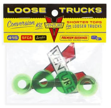 Venture Loose Truck 90D Bushings / Green