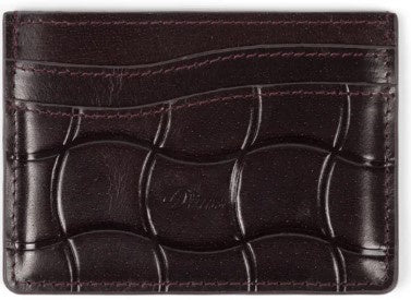 Dime Classic Quilted Cardholder / Burgundy