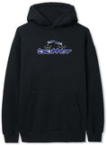 Butter Goods Corrosive Applique Hoodie / Black