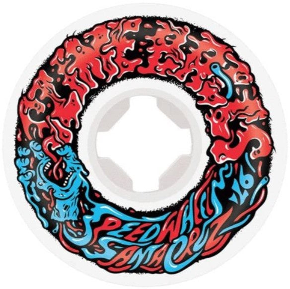 Slime Balls Vomit Mini II 97A 53mm Wheels / Red / Blue