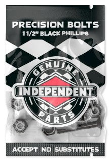 Independent 1.5" Phillips Hardware / Black