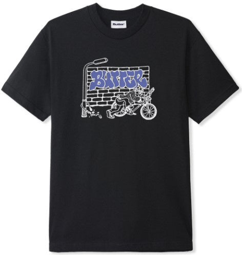 Butter Goods Biker Tee / Black