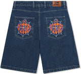 Butter Goods Spider Denim Short / Dark Indigo