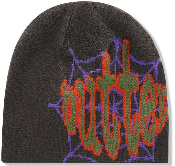 Butter Goods Frenzy Skully Beanie / Ink