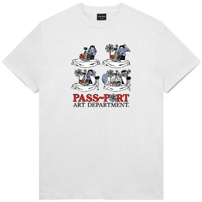 Passport Art Dept. Tee / White