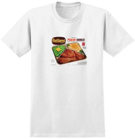 Anti hero Pigeon Dinner Tee / White