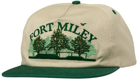 Real Fort Miley Hat / Off White / Green