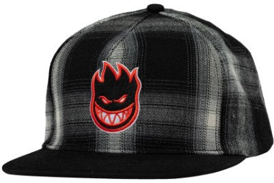 Spitfire Big Head Hat / Plaid