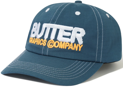 Butter Goods Program 6 Panel Hat / Slate