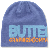 Butter Goods Program Skully Beanie / Steel Blue