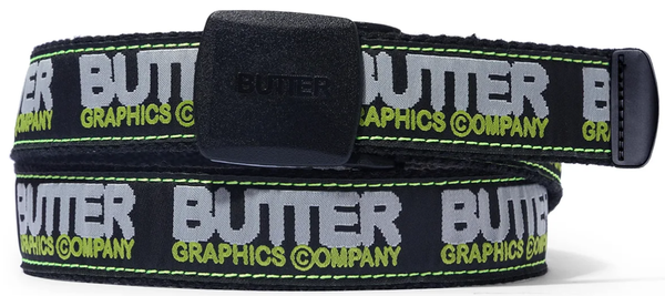 Butter Goods Program Woven Belt / Black