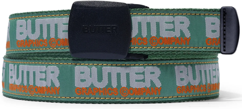 Butter Goods Program Woven Belt / Green