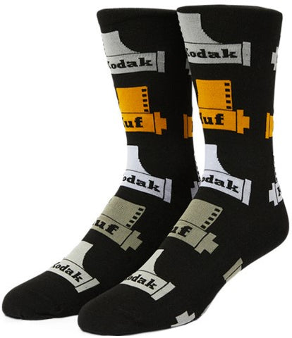 Huf x Kodak Crew Sock / Black