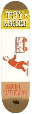 Toy Machine x Margaret Kilgallen Lutheran Deck 8.38"