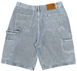 Vic Baggy Carpenter Shorts / Light Blue