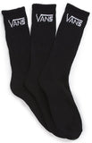 Vans Crew Sock 3 Pack / Black