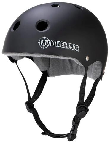 187 Pro Skate Sweatsaver Helmet / Black