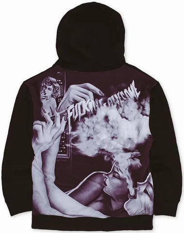 Fucking Awesome Smoke Hoodie / Black