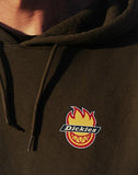 Dickies x Spitfire Hoodie / Olive Green