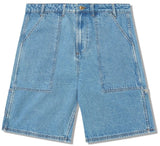 Cash Only Crown Denim Shorts / Washed Indigo