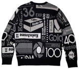 Huf x Kodak Dark Room Jacquard Knit Sweater / Black