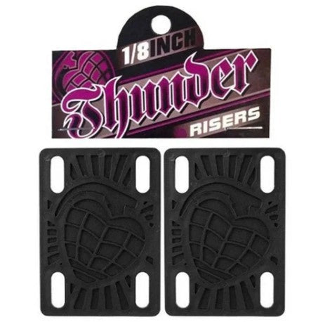 Thunder 1/8 Risers / Black