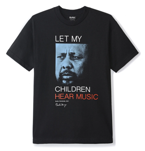 Buttergoods x Charles Mingus 'Let My Children Hear Music' Tee  / Black