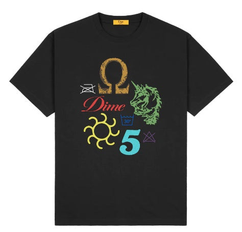 Dime Codex Tee / Black