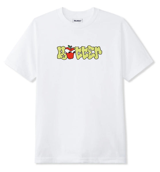 Butter Goods Big Apple Tee / White