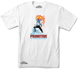 Primitive x My Hero Academia Flash Freeze Heatwave Shoto Tee / White