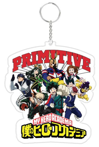 Primitive x My Hero Academia Keychain