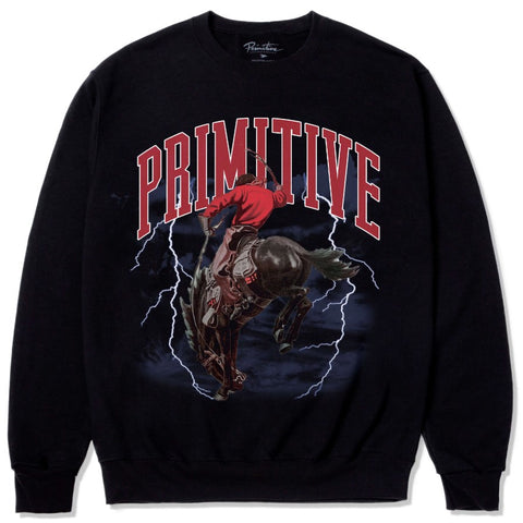 Primitive Night Rider Crew / Black