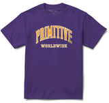 Primitive Collegiate Worldwide Tee / Purple