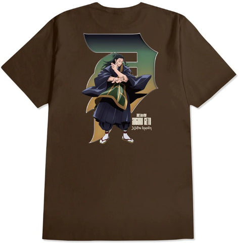 Primitive x Ju Jutsu Kaisen Suguru Tee / Brown