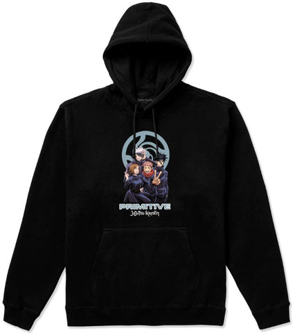 Primitive x Ju Jutsu Kaisen United Hoodie / Black