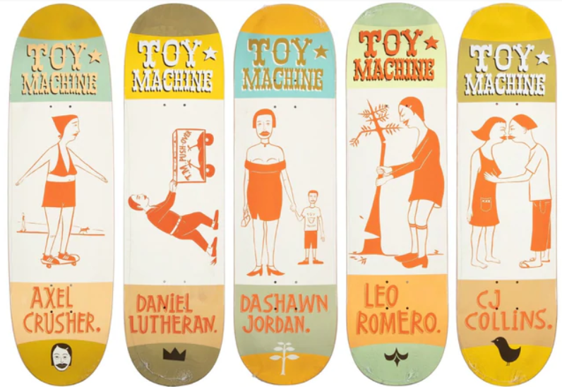 Toy Machine x Margaret Kilgallen スケートボード-