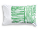 Green Lines Pillowcase