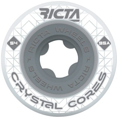 Ricta Crystal Core Wheels 95a 54mm Crystal / Grey